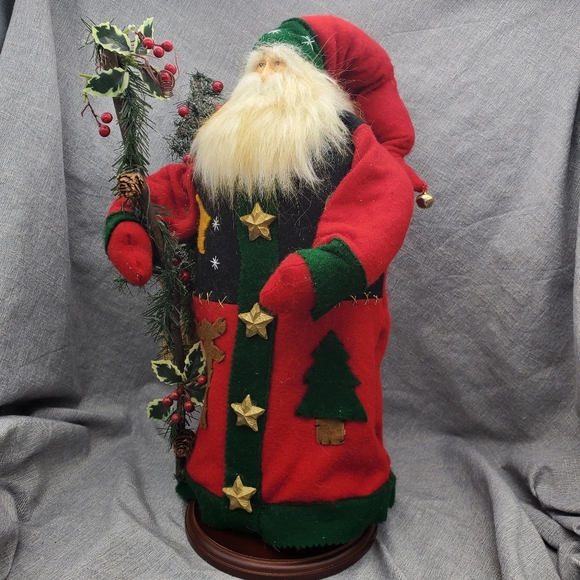 Vintage Adirondack Santa Classic Collectibles 1998 18 inch Figure - Picture 3 of 11